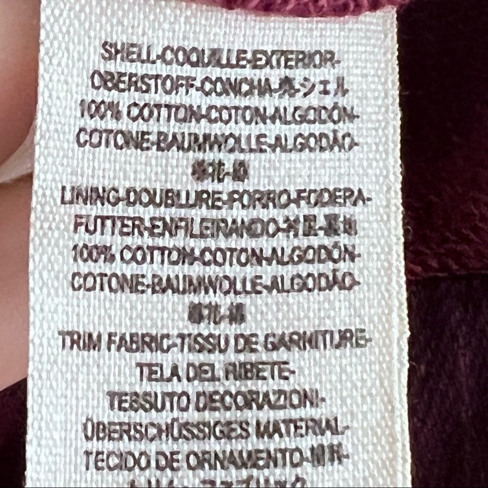 Free People Maroon Jacket - Picture 9 of 10